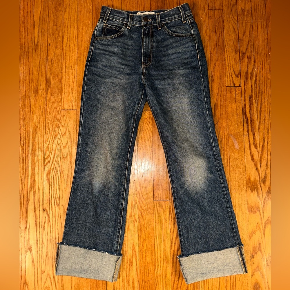 Nili Lotan Joan Jean, long raw hem, 27 - Picture 9 of 16